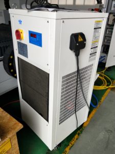 fiber laser cutter machine water chiller